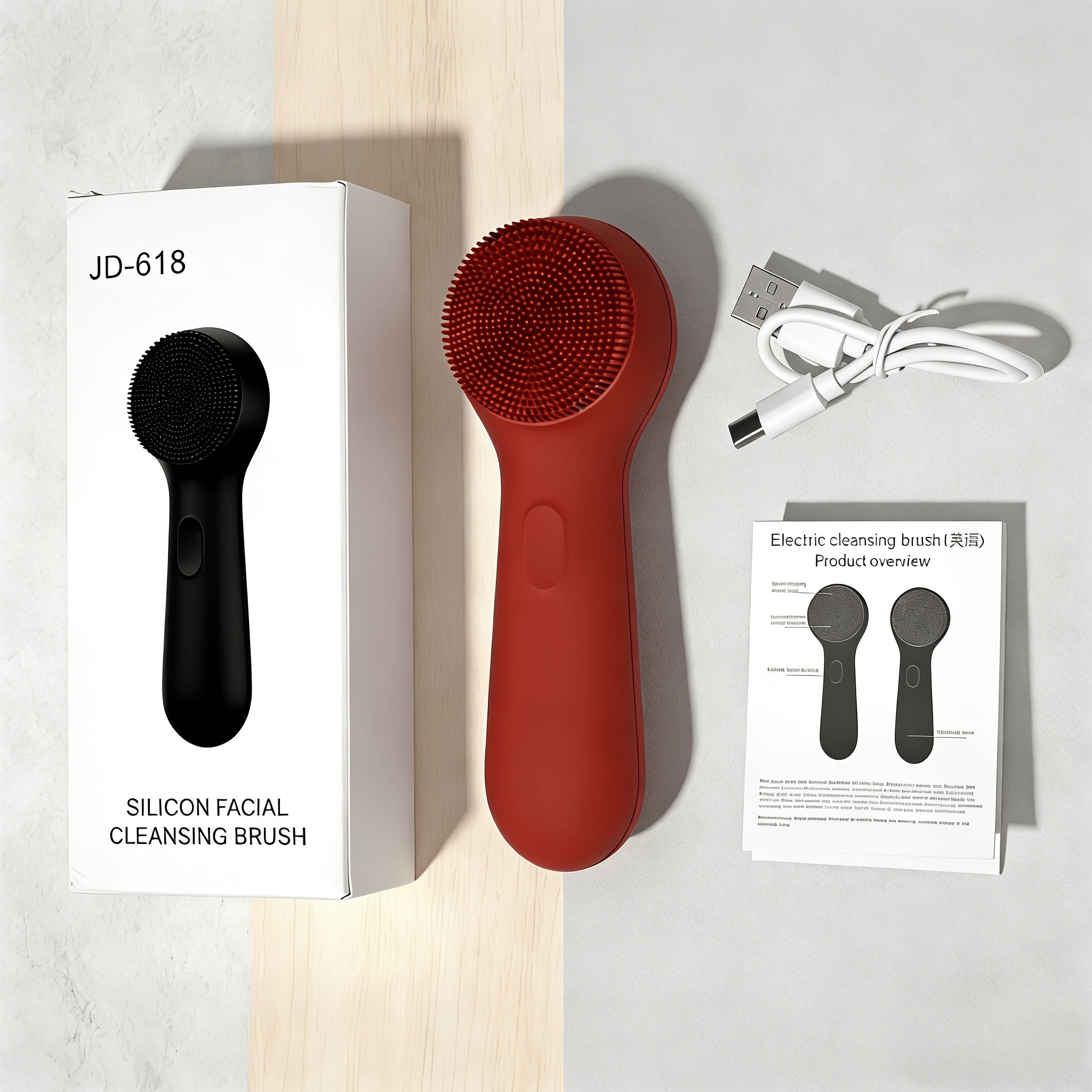 Appareil à vibration sonique pour nettoyage du Visage