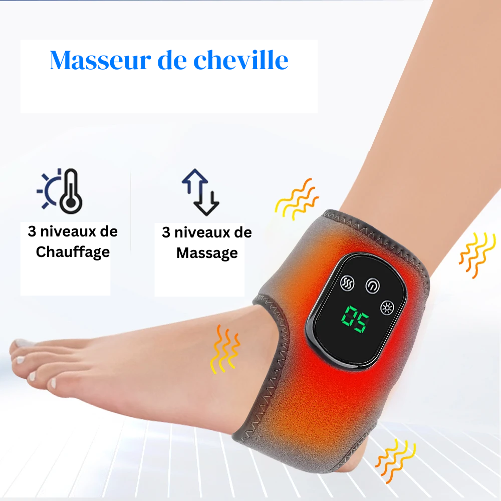 Masseur de Cheville Électrique Rechargeable