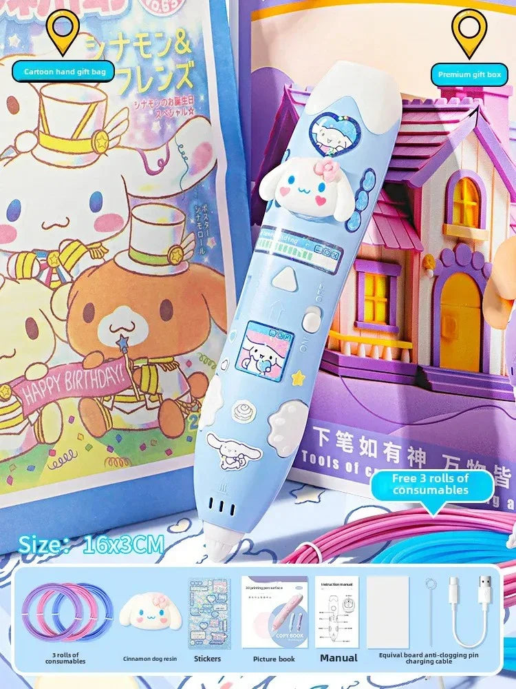 Stylo 3D Créatif pour Enfants – Libère l’Imagination Facilement