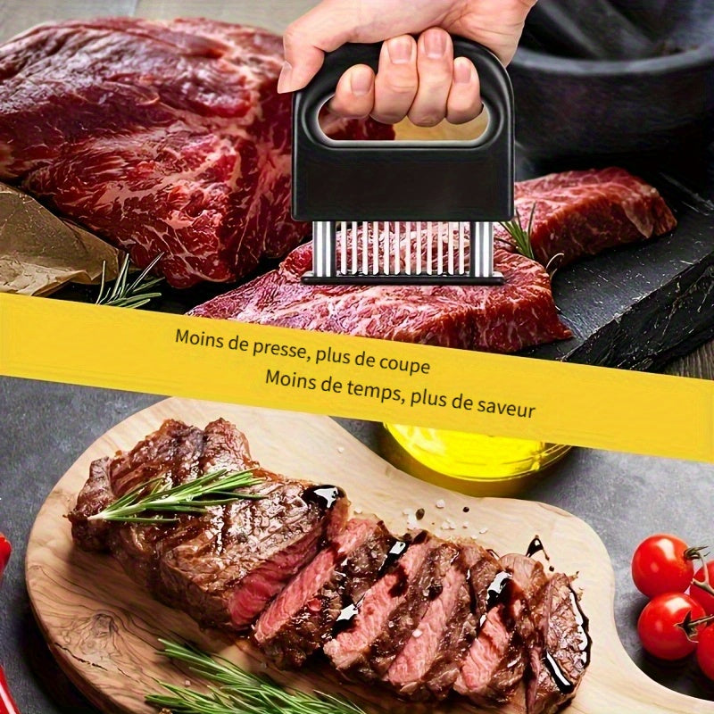 Attendrisseur à Viande 48 Aiguilles en Acier Inoxydable