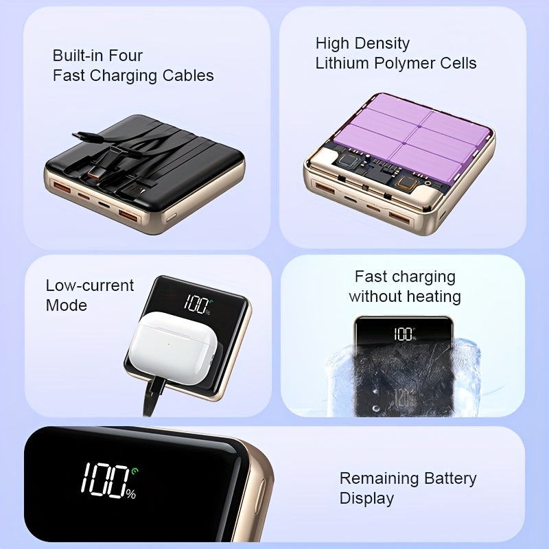Batterie Externe de Poche : La Puissance Maximale en Format Mini ( 20000 mAh)