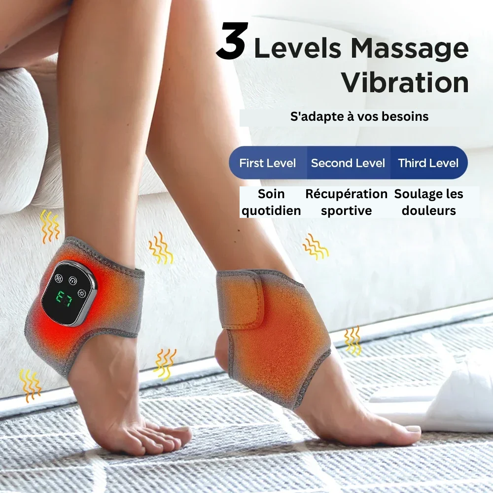 Masseur de Cheville Électrique Rechargeable