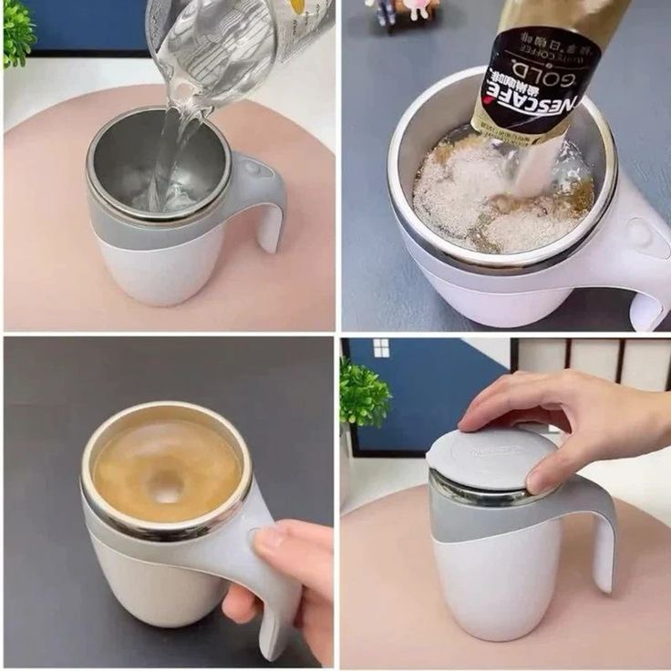 Tasse Pour café – Auto-mélangeante & Isotherme