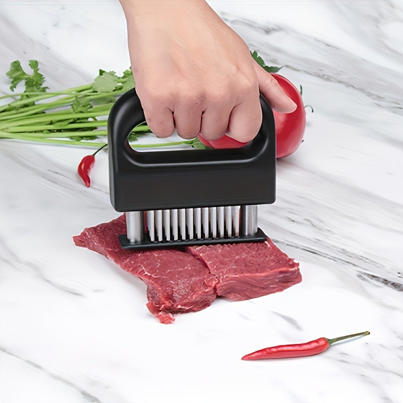 Attendrisseur à Viande 48 Aiguilles en Acier Inoxydable