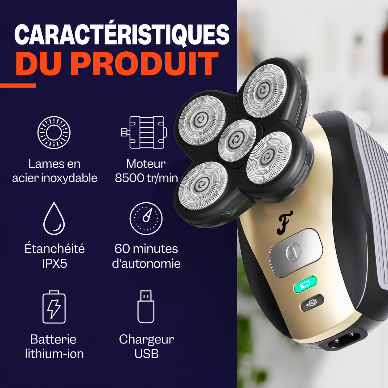 Rasoir Électrique de très bonne qualité