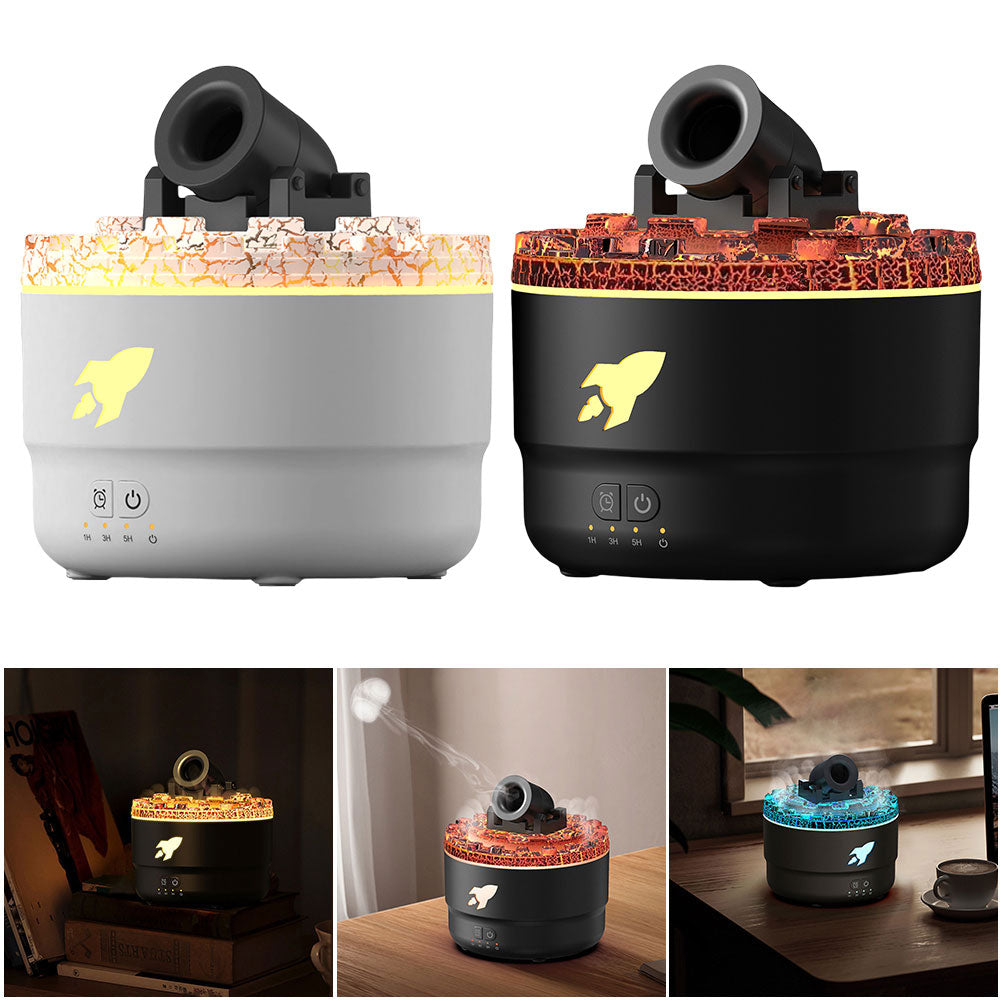 Diffuseur & Humidificateur LED - Décoration pour Bureau, chambre, ou espace intérieur