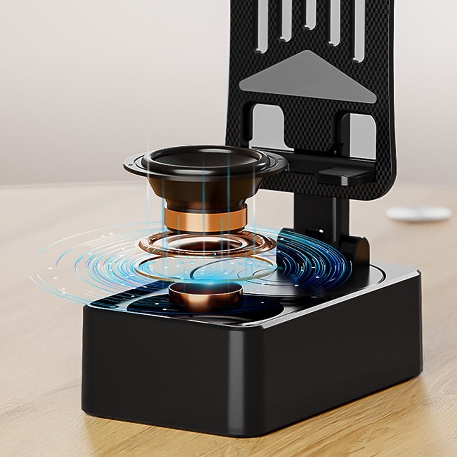 SonicDock 3-en-1 – Support, Enceinte Bluetooth & Chargeur Portable