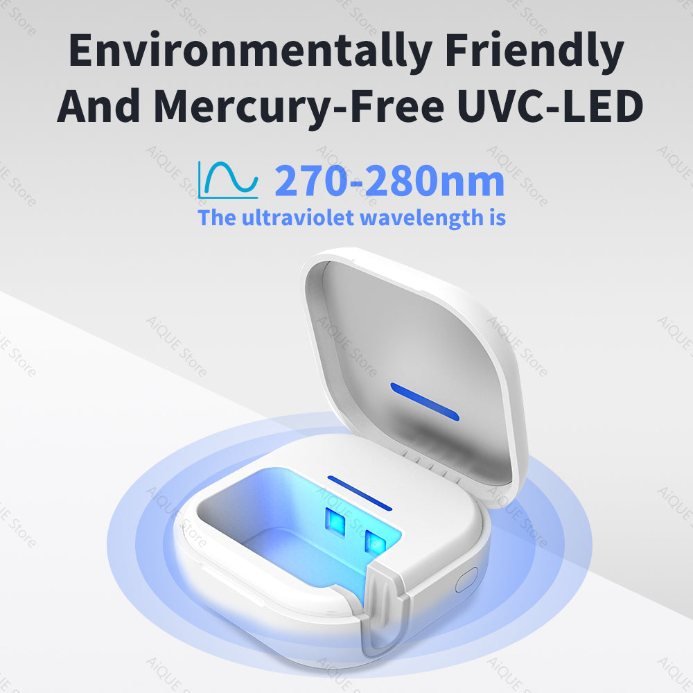 Désinfectant UV pour Brosse à Dents - Elimine 100% des bactéries en  moins de 3 min