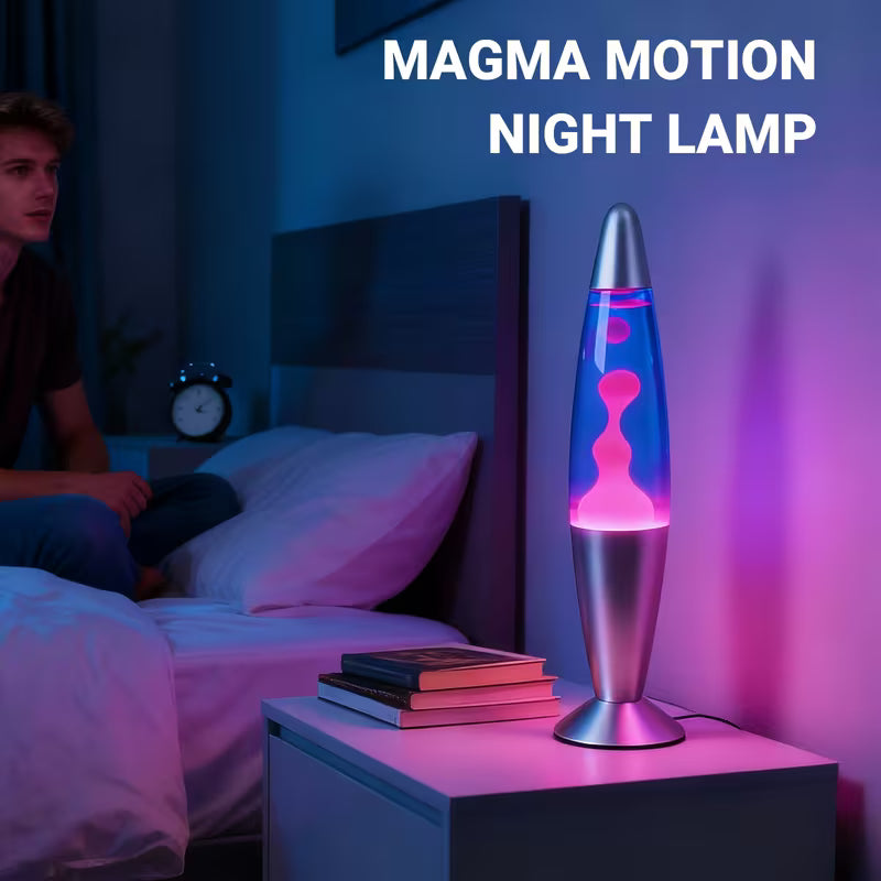 Ampoule à éruption volcanique : Ecoulement de magma