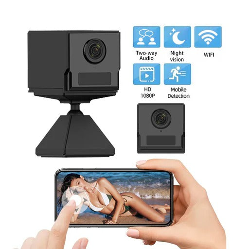Mini Caméra T9 - Votre Gardien du Jour et de la nuit sans Wifi - sans électricité