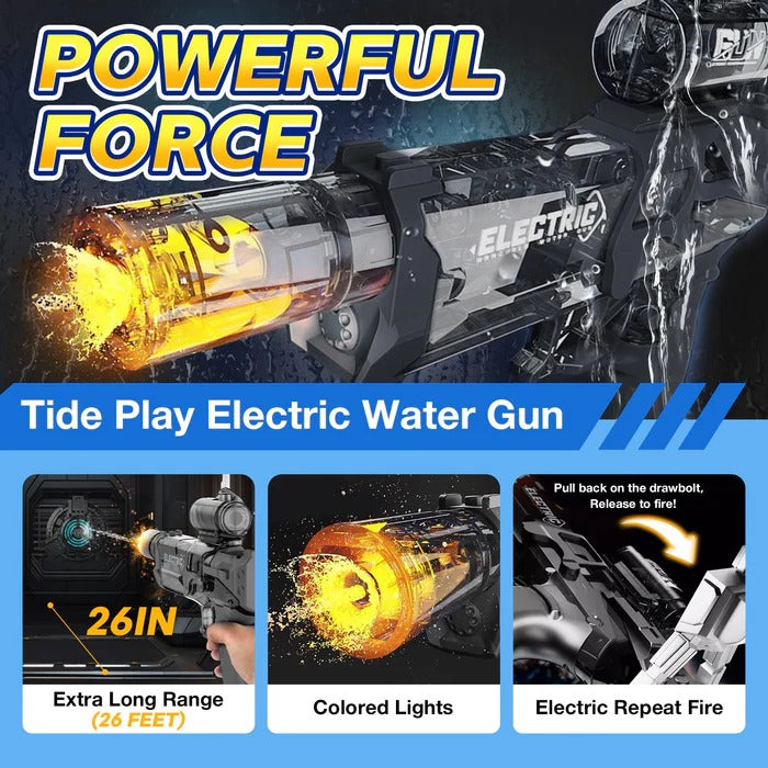 AQUA-FURY 3000™ : Le Blaster Électrique