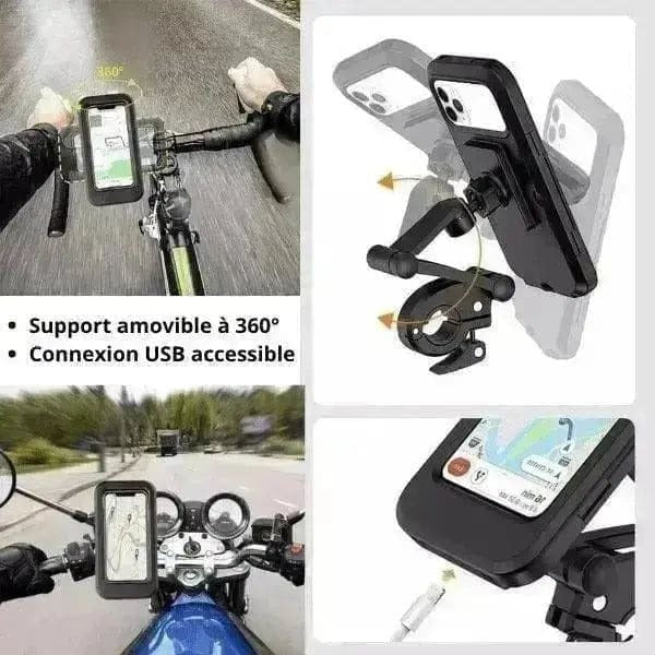 Support Moto/Vélo Blindé & Étanche (Anti-Vol & Anti-Pluie) – Le N°1 à Dakar